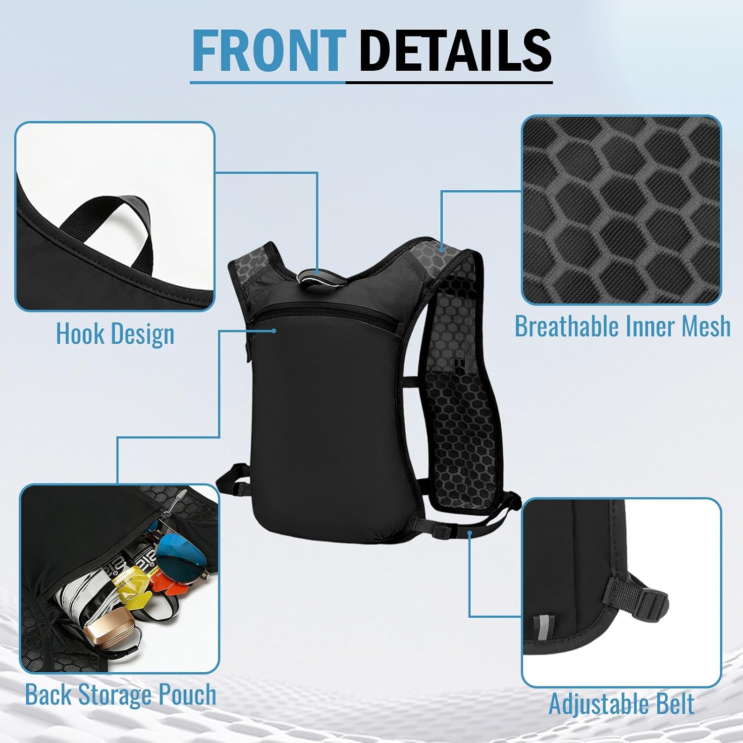 Thumbnail 5 de Lightweight Running Hydration Vest 1L