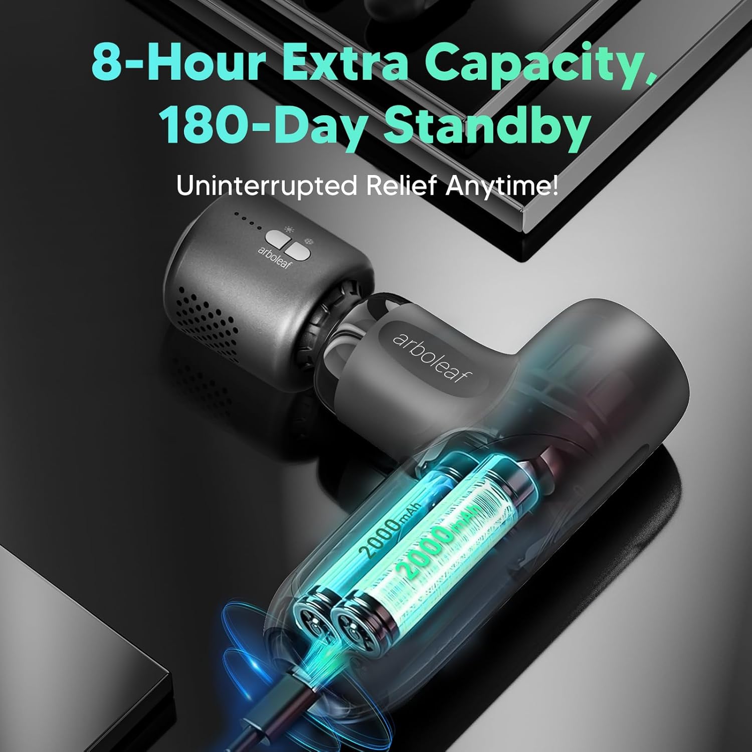 Thumbnail 3 de arboleaf Mini Massage Gun Heat Cold