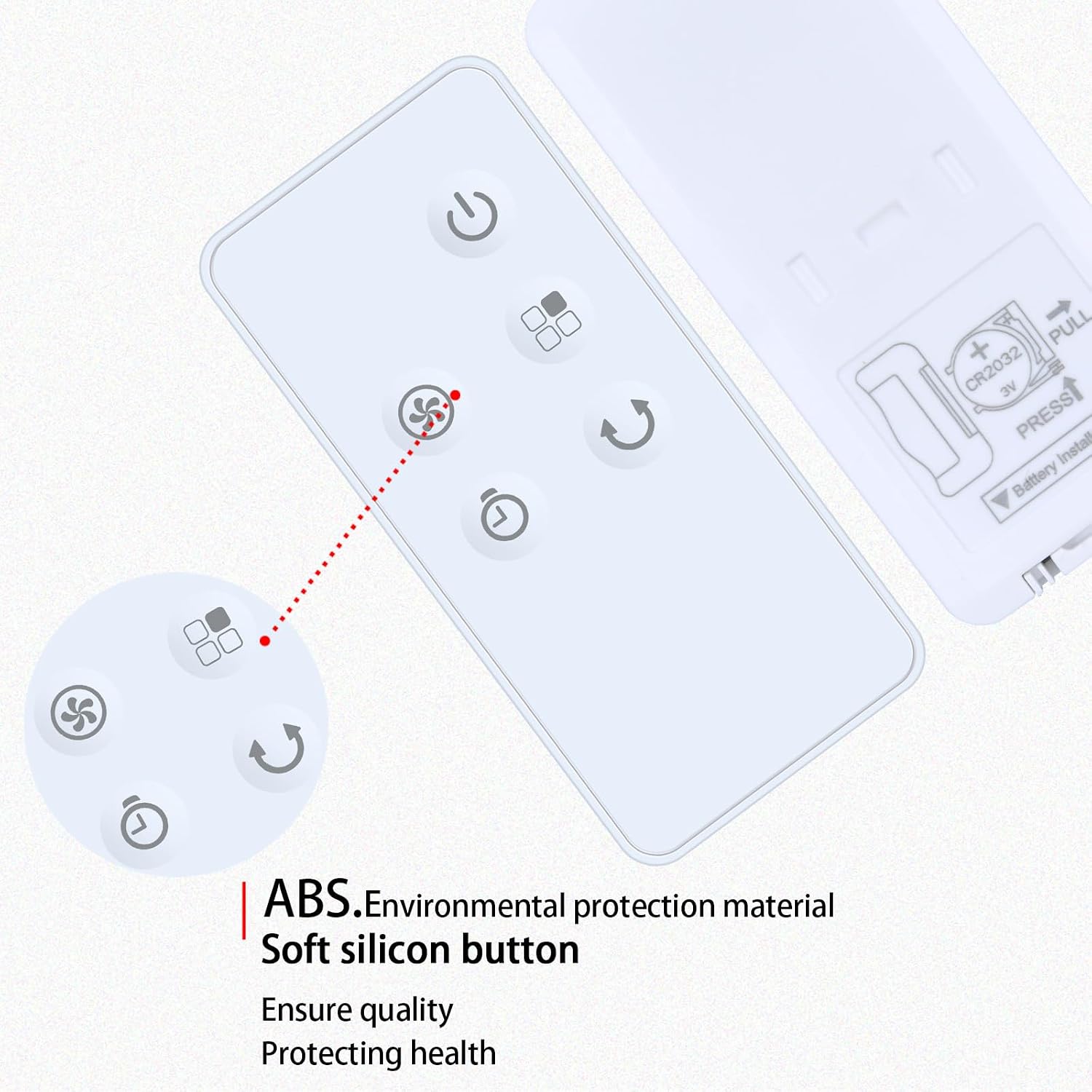 Thumbnail 1 de TCNOUMT Replacement Remote for Xpelair Fan Air Cooler XPA360CF / XPSS