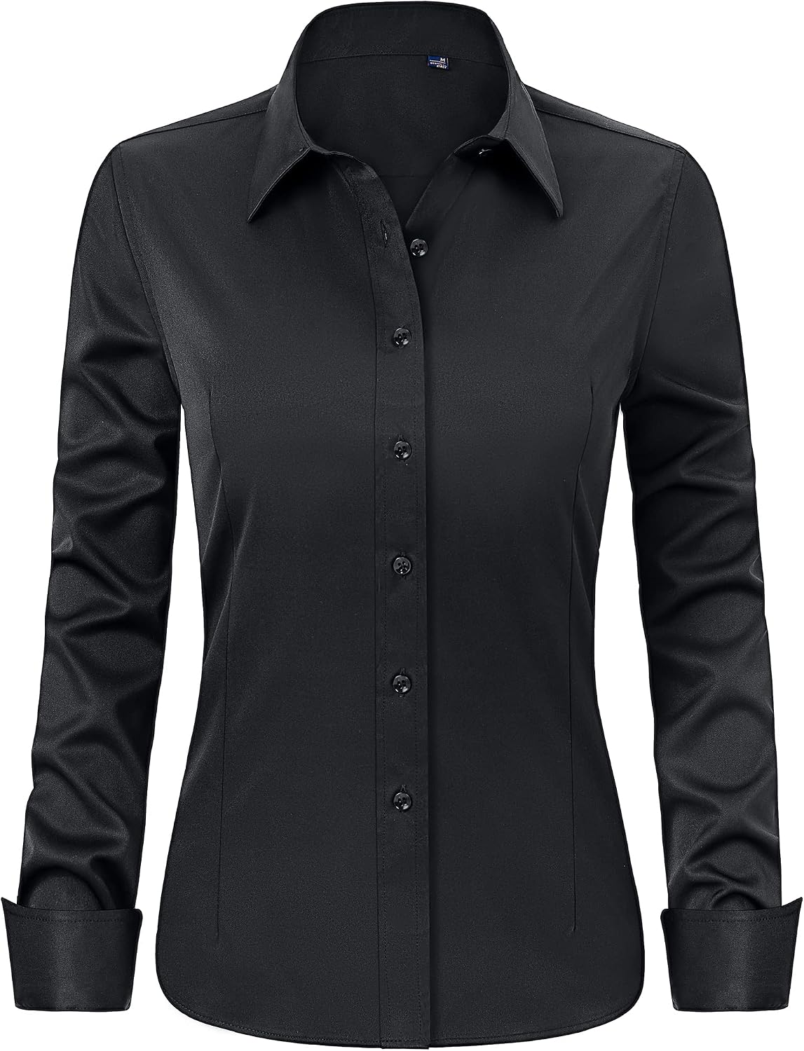 Thumbnail 6 de J.VER Women’s Long Sleeve Stretch Dress Fitted Shirt (Business Casual Work Blouse)