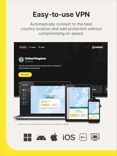 Thumbnail 1 de Norton VPN Plus 2026 — 5 Devices, 1 Year, Auto-Renewal (Code by Email)