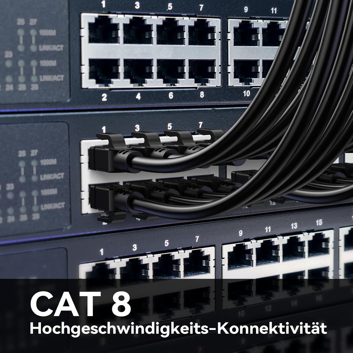 Thumbnail 4 de Nebite Cat 8 LAN Kabel 8m 40Gbps