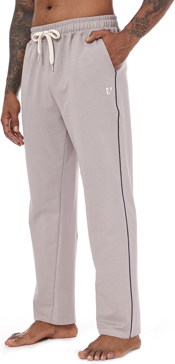 Thumbnail 6 de Vortewind Jogginghose Herren aus Baumwolle – lange Sporthose mit 3 Taschen und elastischem Bund