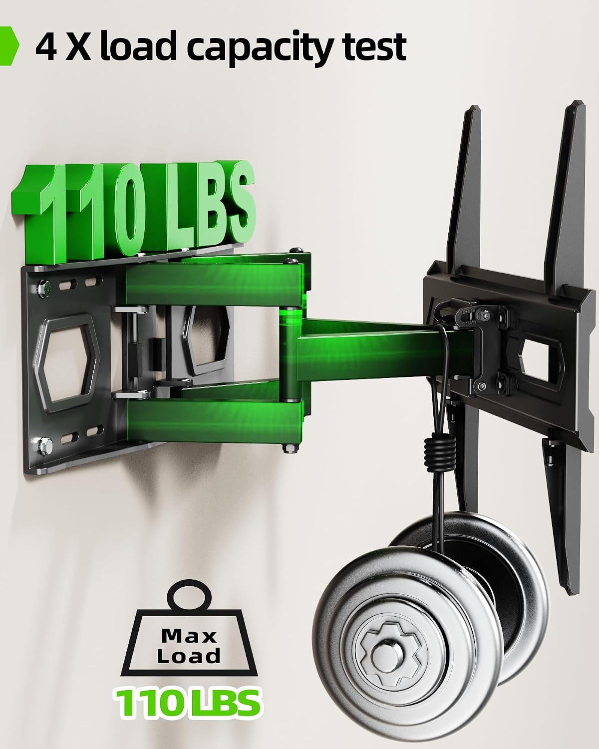Detalle 2 de USX MOUNT Full Motion TV Wall Mount for 32-70" 110 lbs