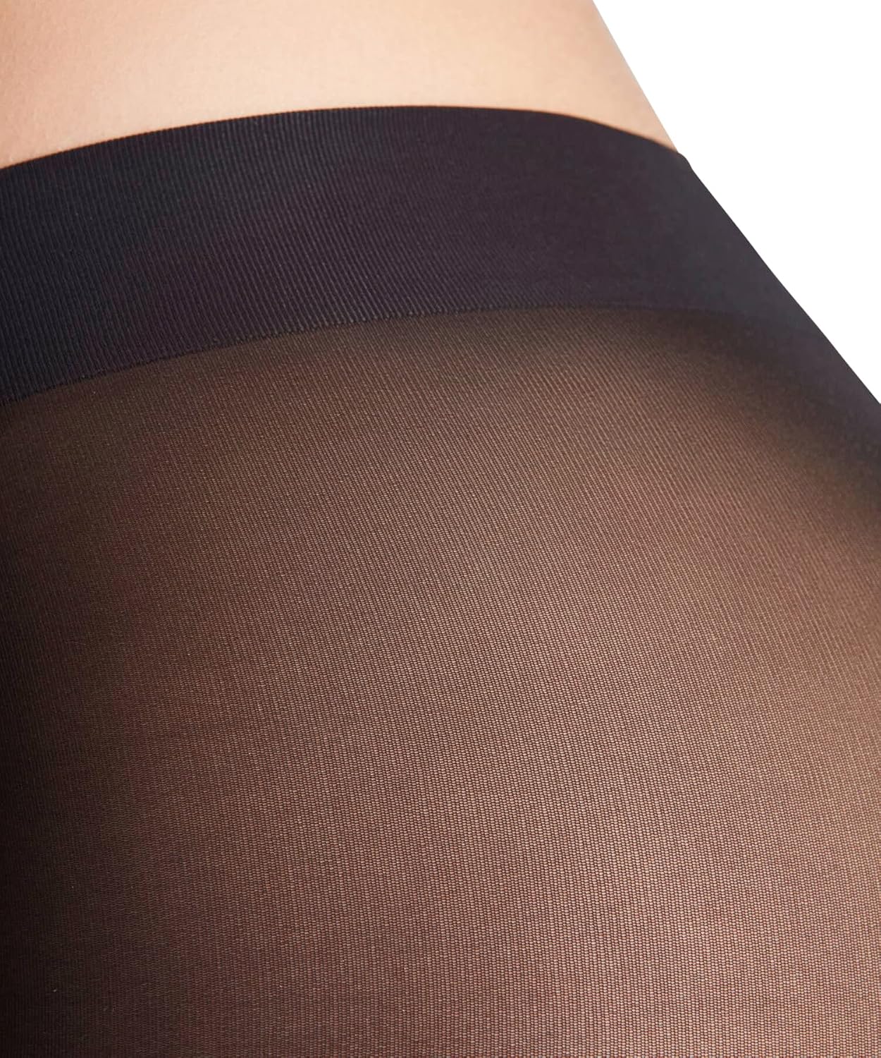 Detalle 2 de FALKE Matt Deluxe 30 DEN leggings donna trasparenze velate tinta unita 1 pezzo Nero Black 3009 (S)