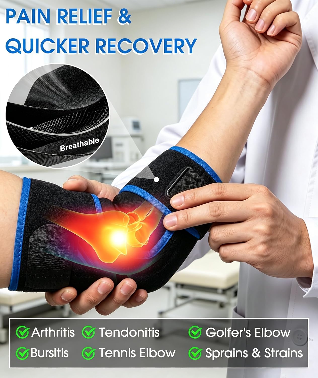 Detalle de OYAKIN Elbow Brace Neoprene