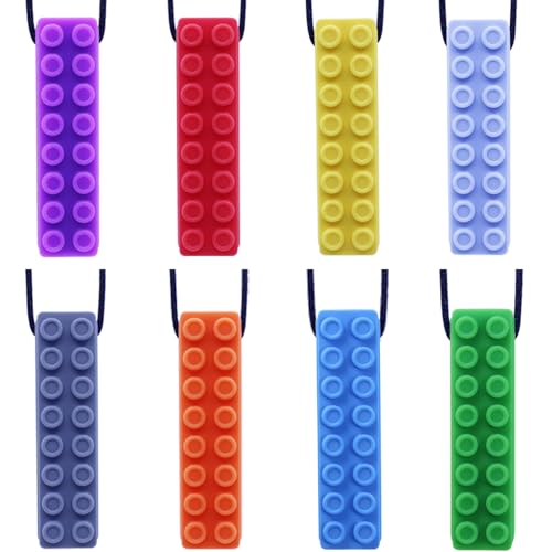 Detalle de GNAWRISHING colliers sensoriels à mâcher, lot de 8