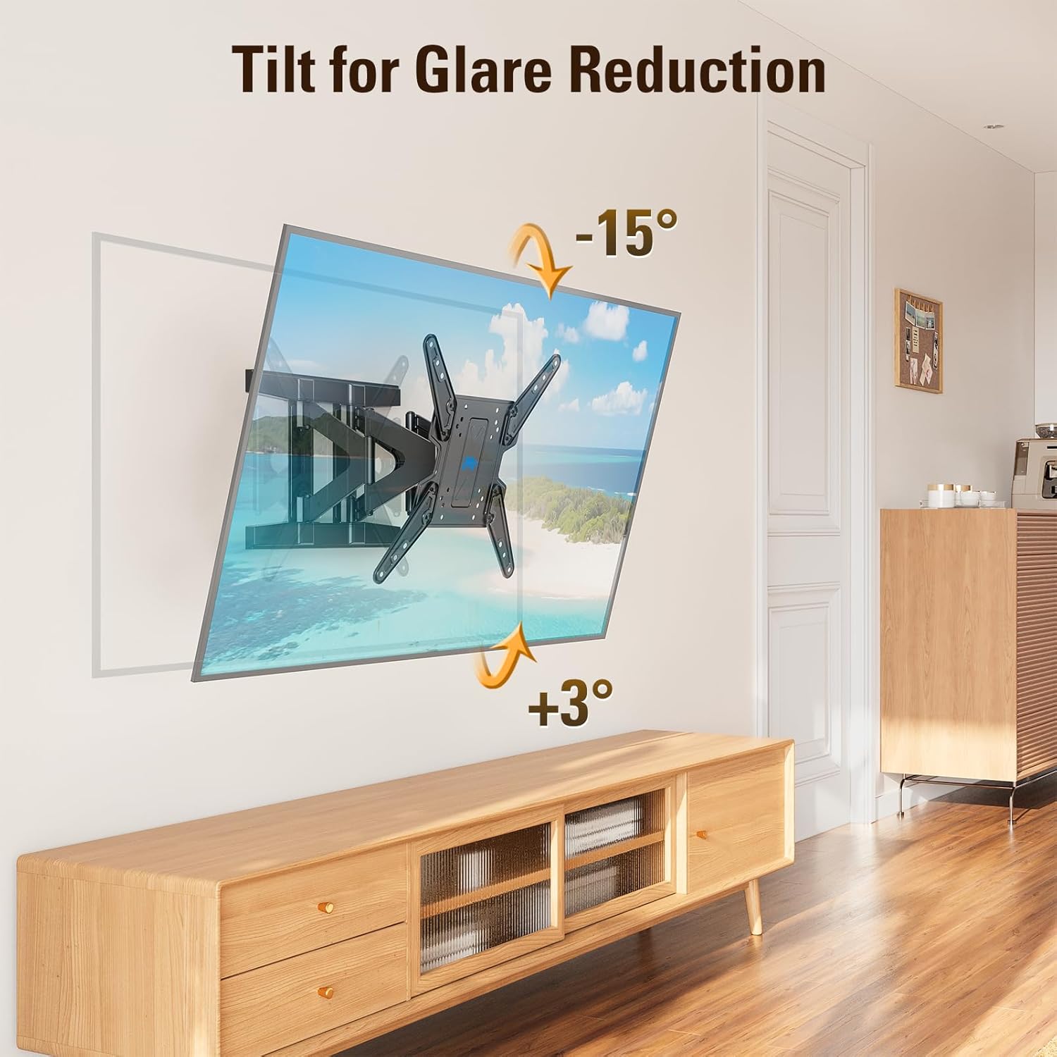 Detalle 2 de Mounting Dream Ultra Slim Full Motion TV Wall Mount