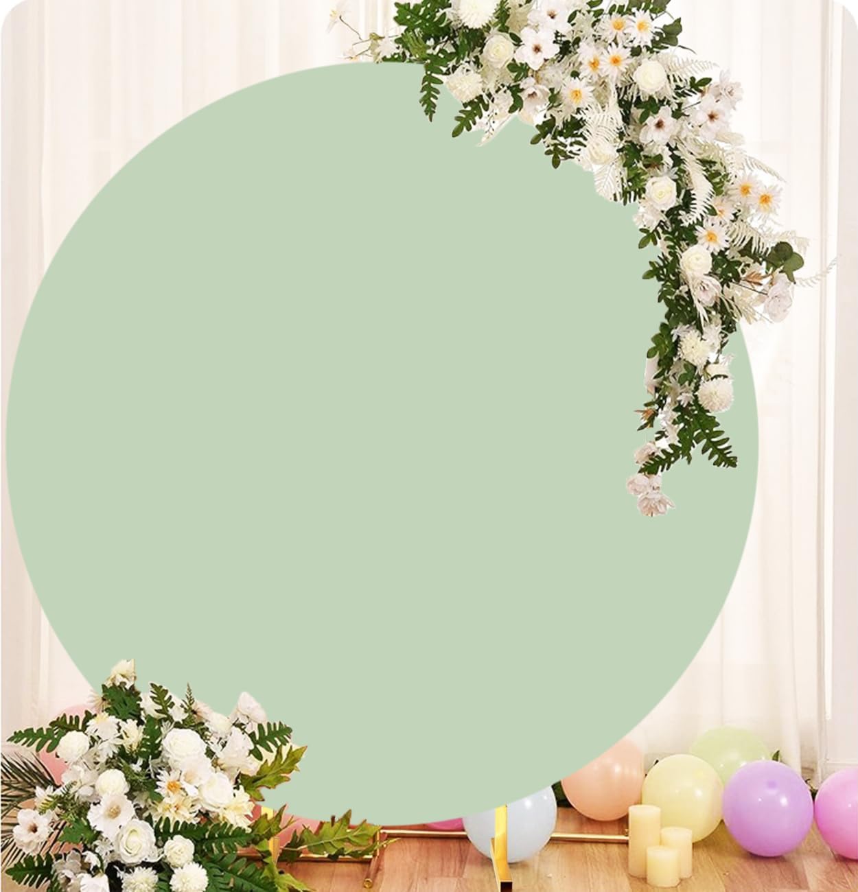 Thumbnail 5 de Round Backdrop Cover, 6.6 FT
