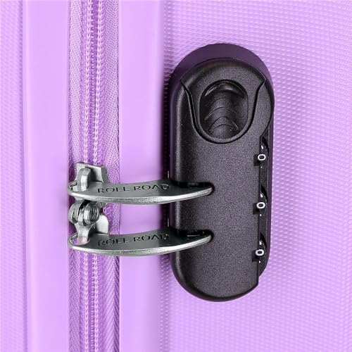 Thumbnail 8 de ROLL ROAD Roll Road Flex Maleta de cabina rígida ABS morada (38x55x20 cm) con 4 ruedas dobles