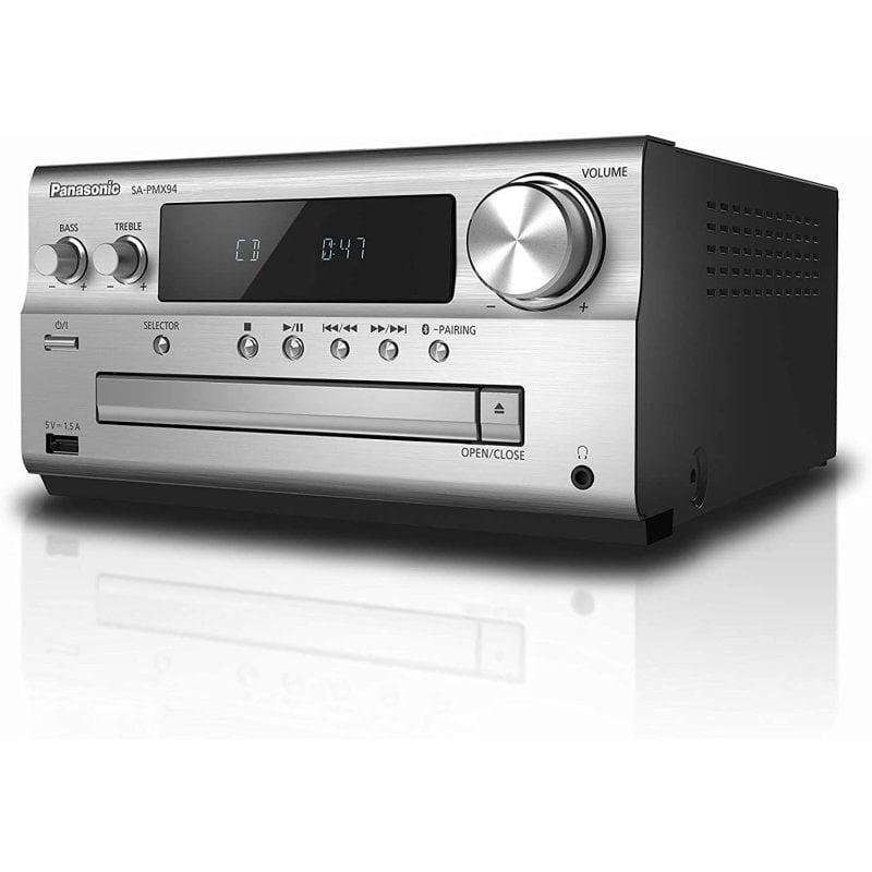 Detalle 2 de Panasonic SC-PMX94EG-S: microcadena 120 W RMS con Bluetooth, CD, DAB+ y USB para tu hogar