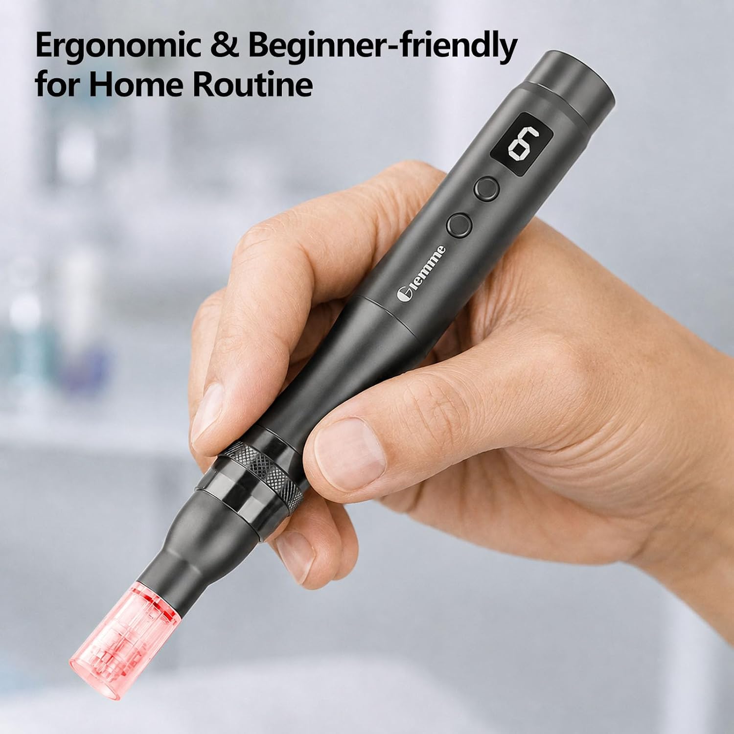 Detalle 2 de 0.25mm Microneedle Derma Roller Pen for Home Microneedling