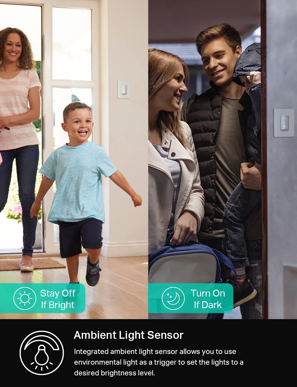 Detalle de Kasa Smart Motion Sensor Switch ES20MP2