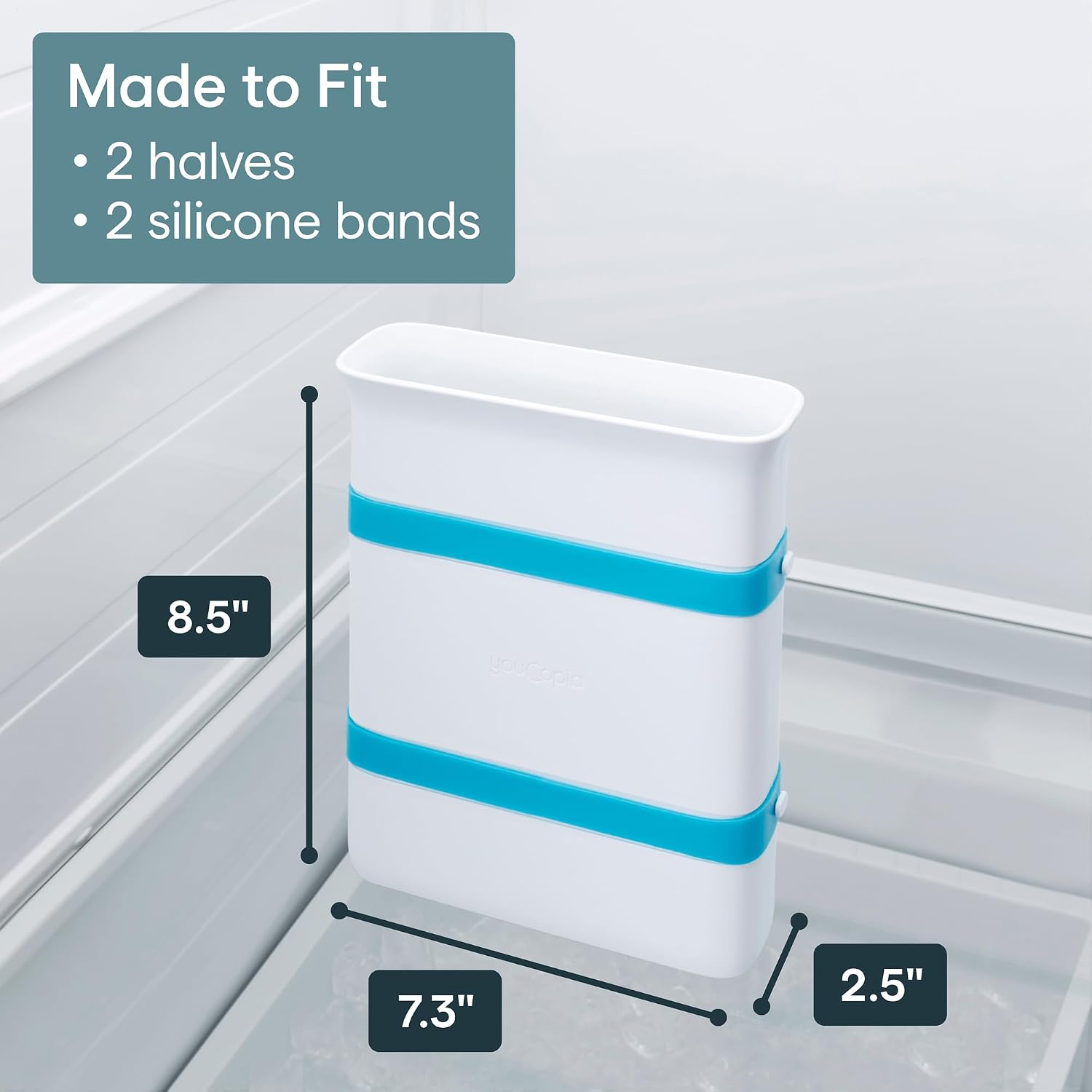 Detalle de YouCopia FreezeUp 6-Cup Food Block Maker ⚙