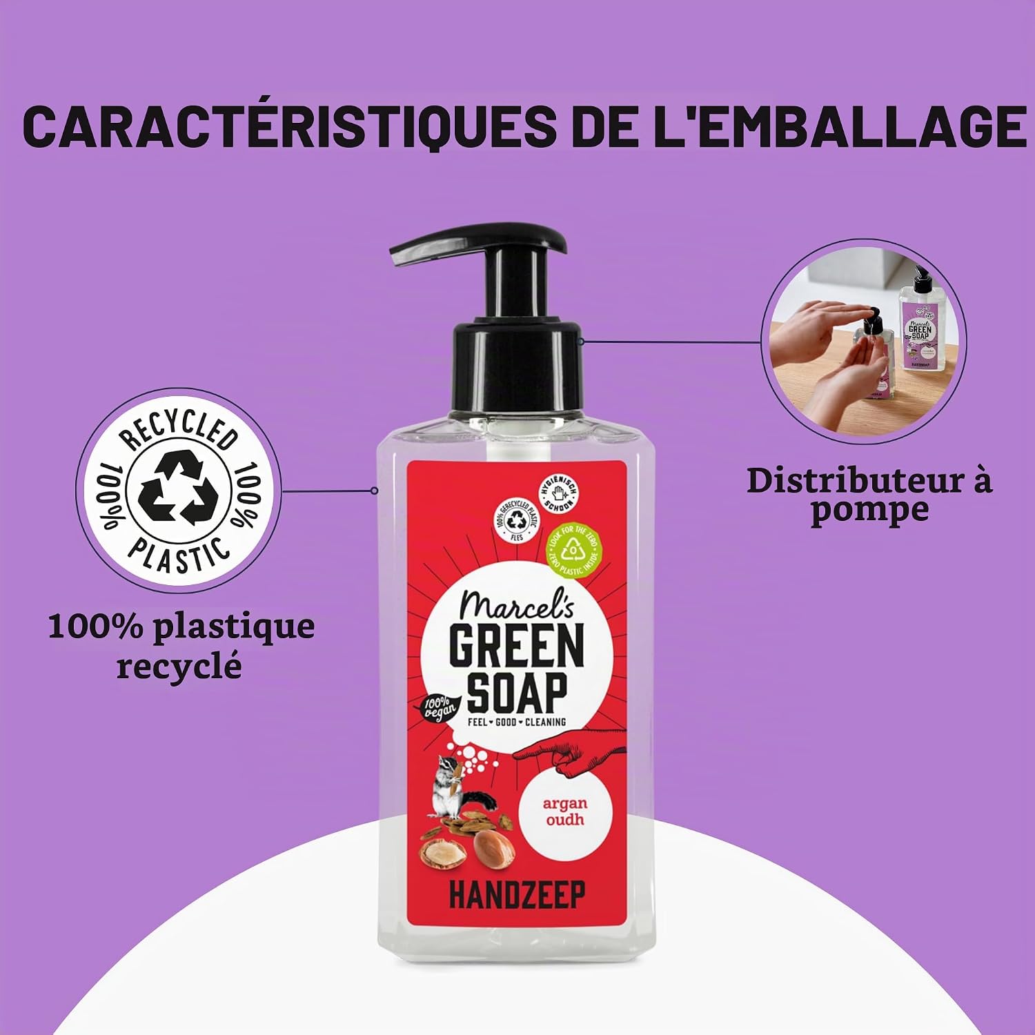 Thumbnail 5 de Marcel's Green Soap Argan & Oudh handzeep met plantaardige glycerine