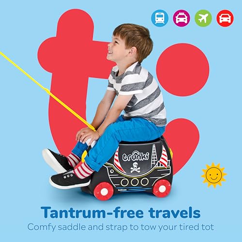 Thumbnail 5 de Trunki Pedro the Pirate Ship: Ride-On Carry-On Suitcase for 3–4 Year Olds