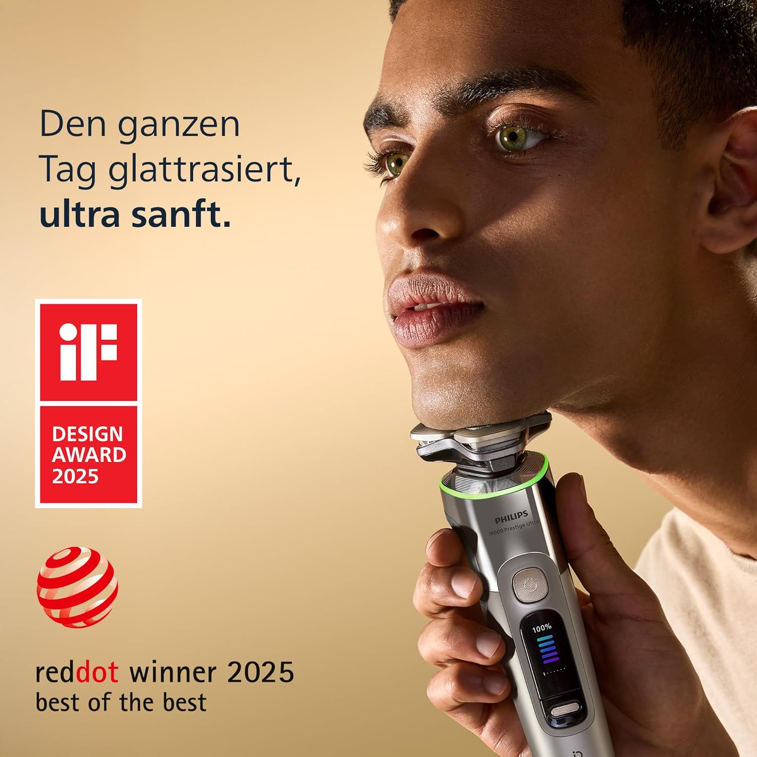 Thumbnail 1 de Philips i9000 Prestige Ultra XP9404/31 – Nass- und Trocken-Elektrorasierer mit SkinIQ, Trimmeraufsatz und Reinigungsstation