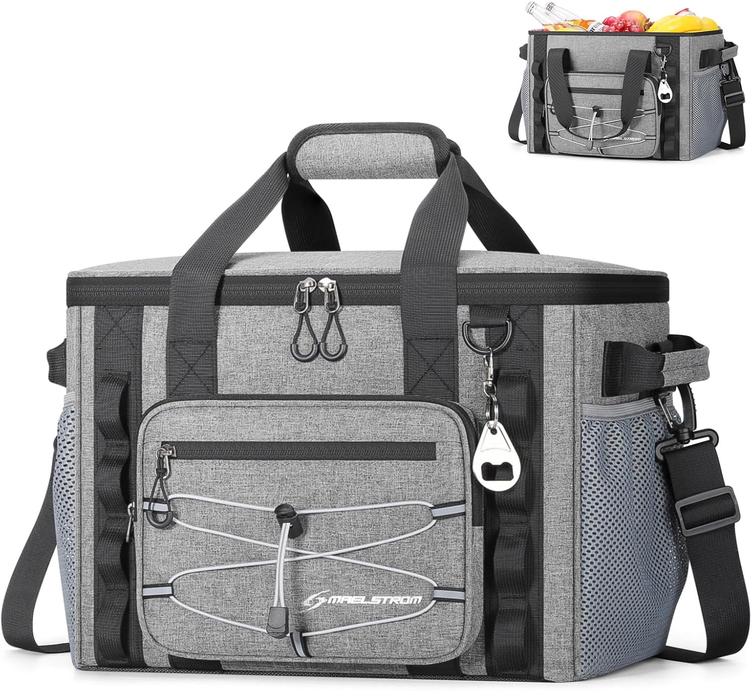 Detalle de Maelstrom 30/40 Can Soft Cooler Bag, 22-Liter Collapsible Insulated Cooler