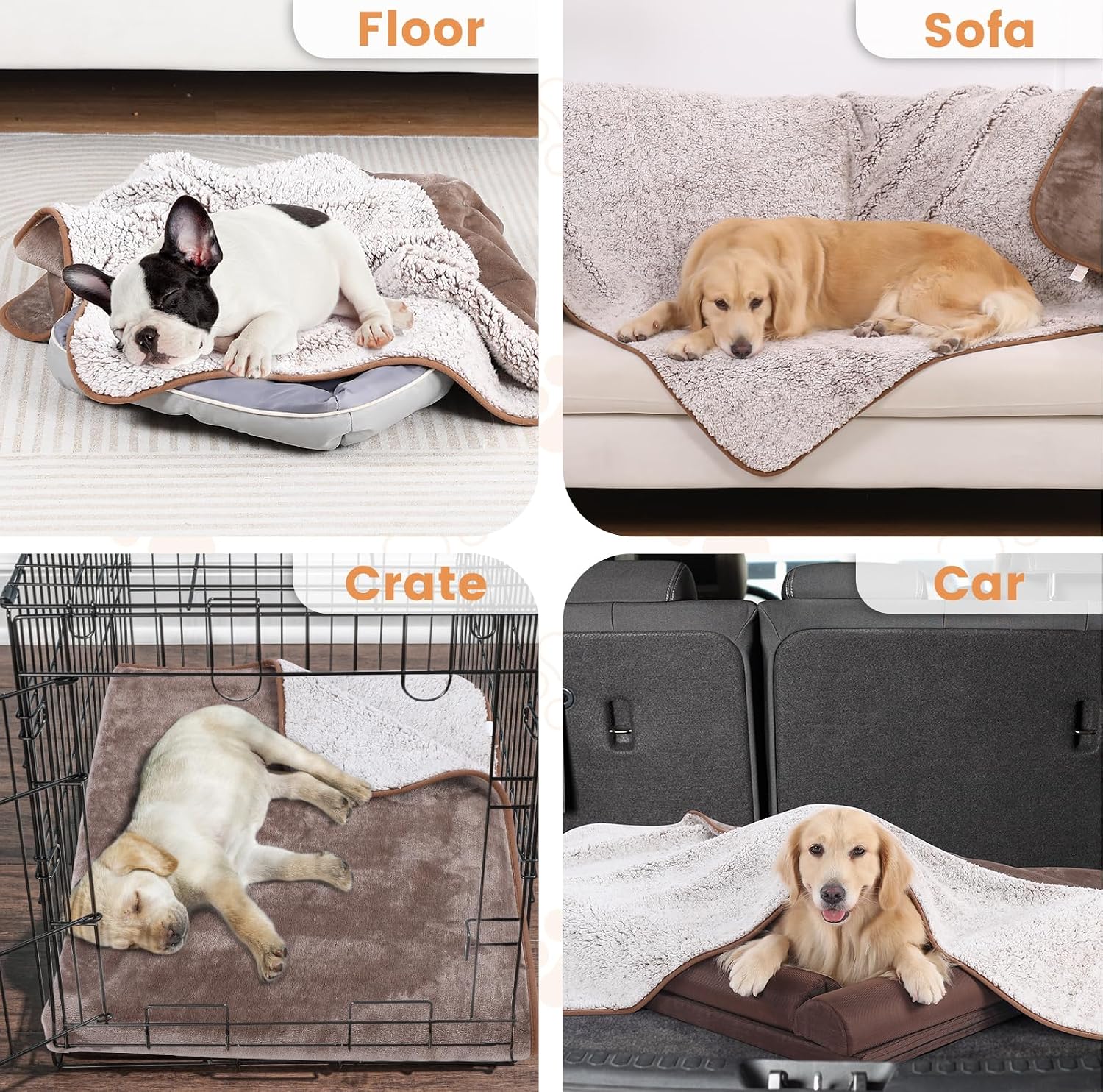 Thumbnail 6 de PETTOM Waterproof Dog Blanket 127x100 cm