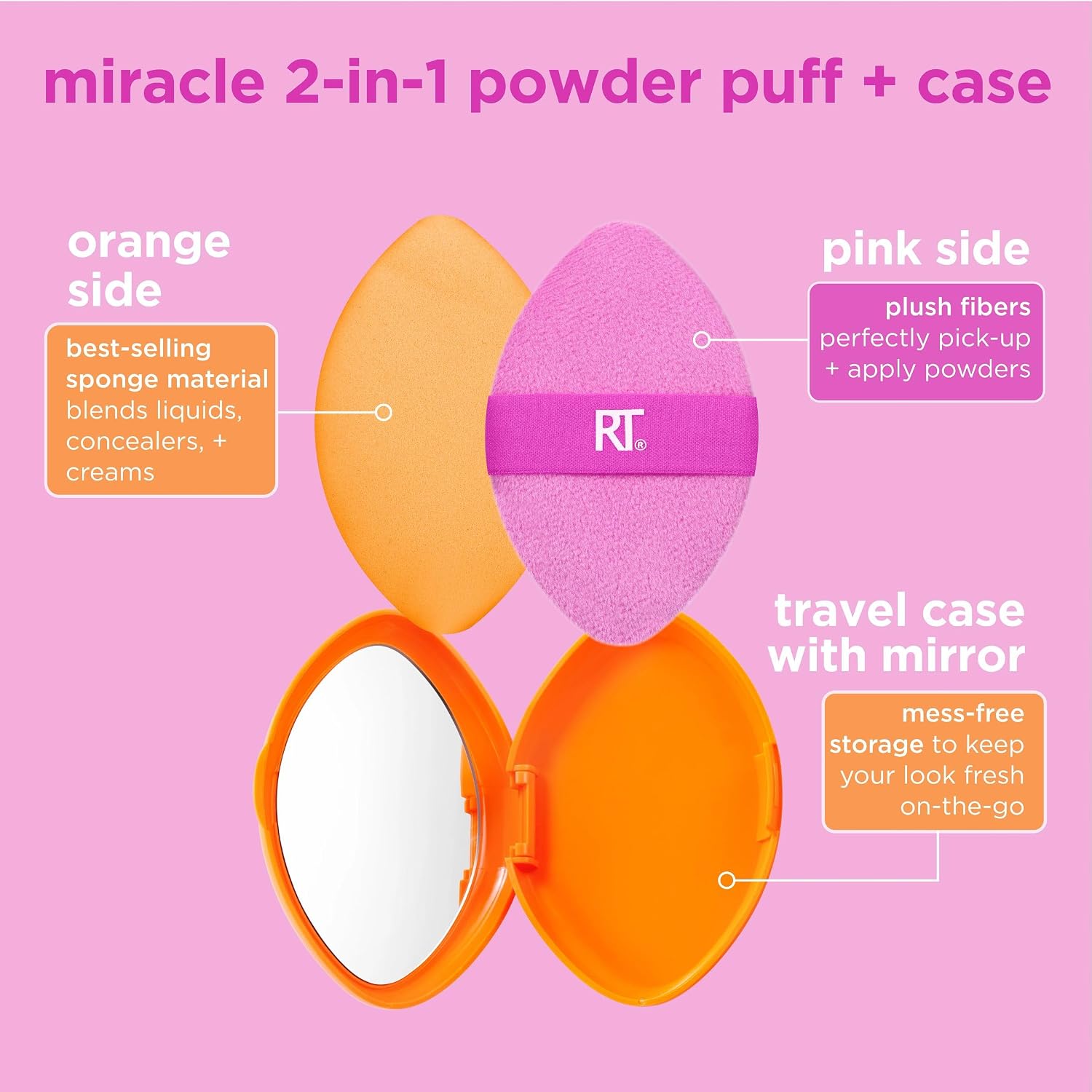 Detalle de Real Techniques Miracle Puff 2-in-1 per cipria