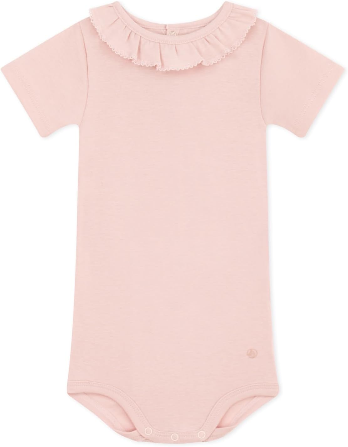 Thumbnail 3 de Body Petit Bateau a manica corta Collarette Bimba in cotone biologico