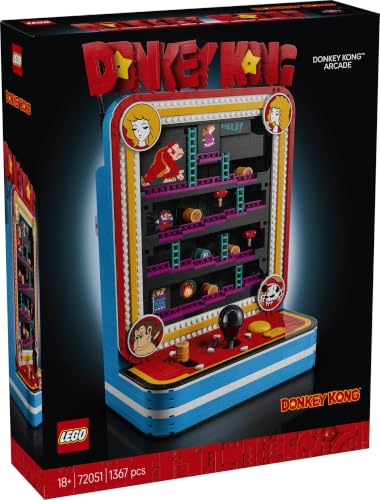 Thumbnail 11 de LEGO Super Mario Jeu d'arcade Donkey Kong 72051 – Authentiqe reproduction culte pour adultes
