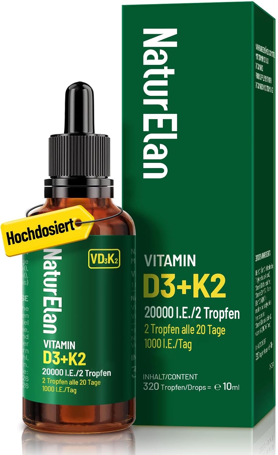 Detalle de Vitamin D3 K2 Tropfen 20.000 I.E. đ