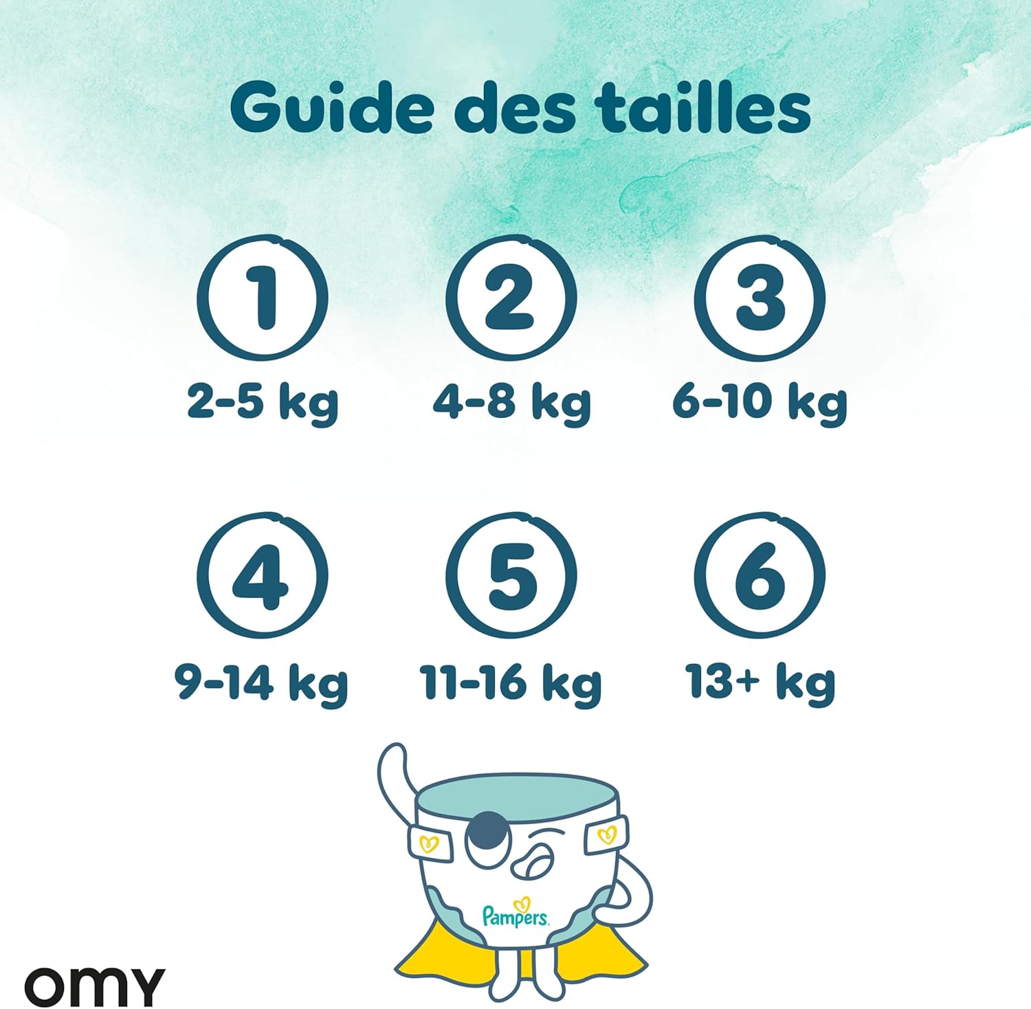 Thumbnail 6 de Pampers Harmonie Couches Édition Limitée – Taille 6, 120 couches, pour peaux sensibles