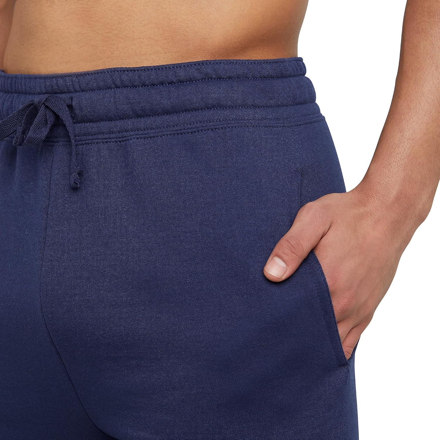 Detalle de Hanes O8389 Men's EcoSmart Fleece Joggers, 30.5-Inch, Relaxed Fit