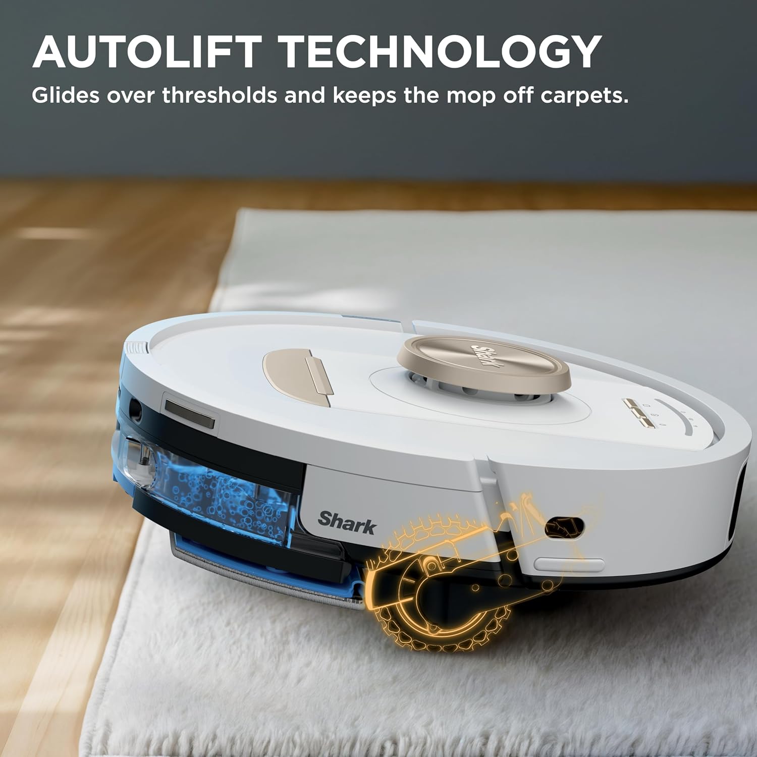 Thumbnail 6 de Shark Stratos RV2720ZE 2-in-1 Robotic Vacuum & Mop with NeverTouch Base, HEPA Filtration, and Precision Mapping