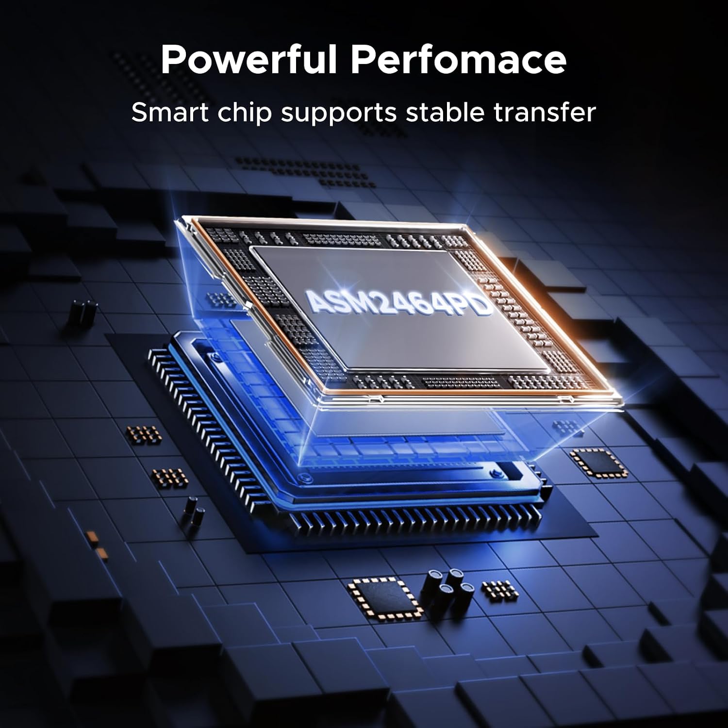 Thumbnail 6 de UGREEN 40Gbps M.2 NVMe SSD Enclosure, 3848MB/s