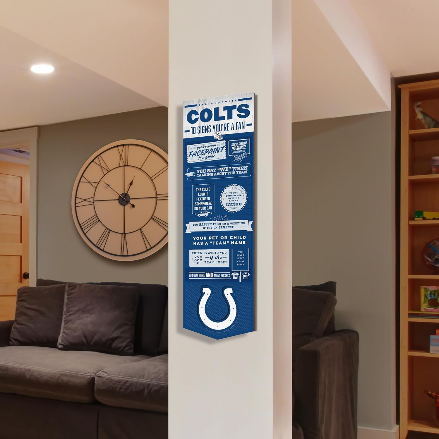 Thumbnail 1 de YouTheFan Officially Licensed NFL 6x19 Top 10 Signs 3D Banner Wall Decor