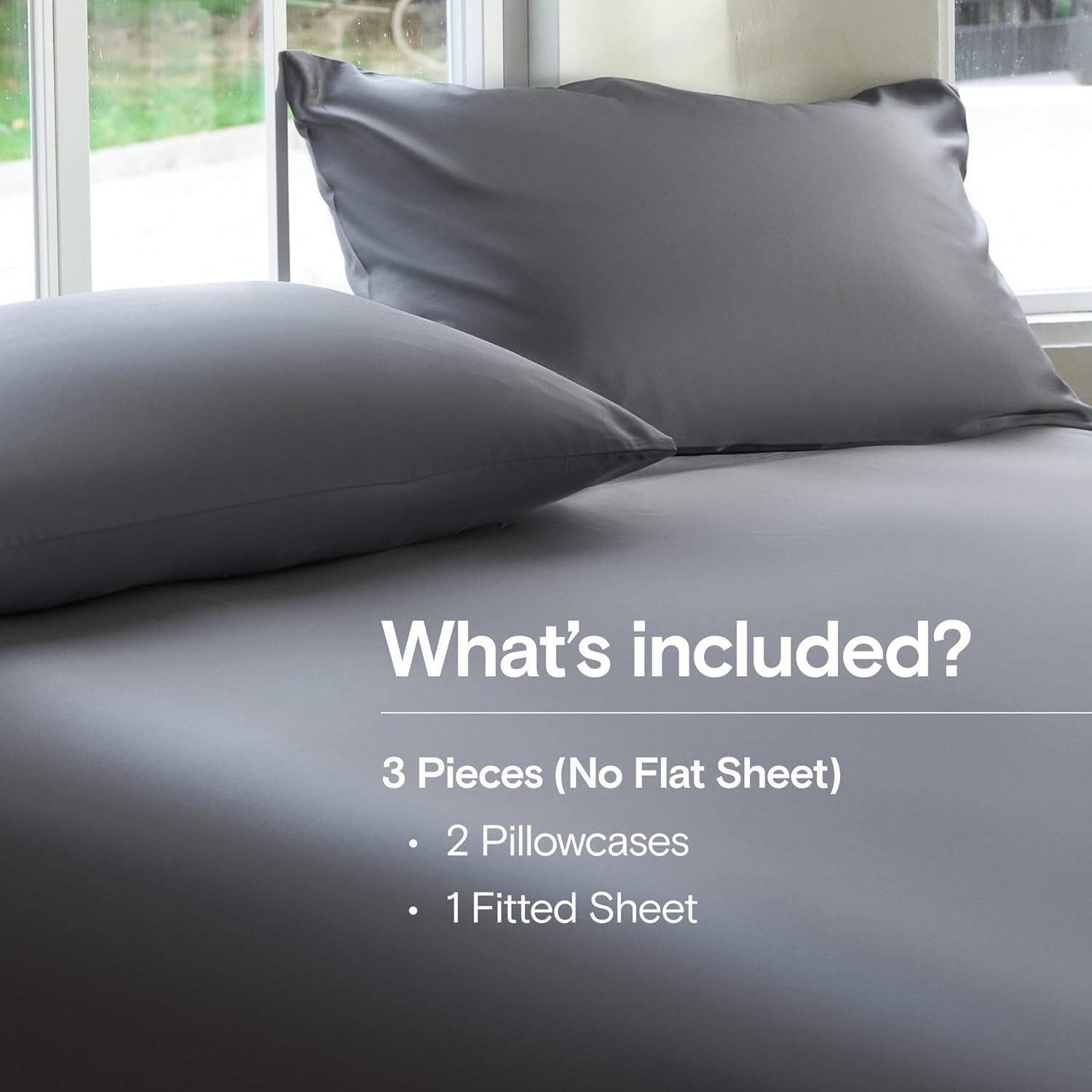 Thumbnail 1 de DOZ Storm King Sheet Set (3-Piece) — 100% Viscose from Bamboo, Cooling & Deep Pockets