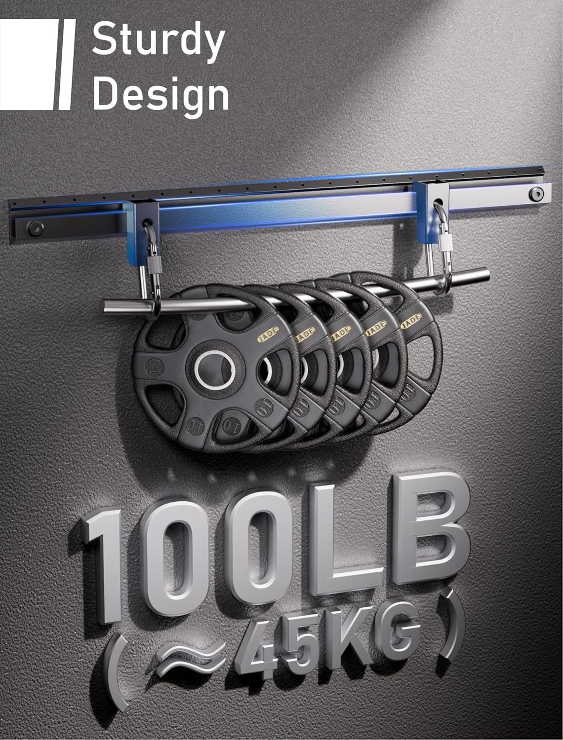 Thumbnail 6 de No Stud TV Wall Mount (No Drill) for 22–55" TVs, Low Profile Drywall Hanger up to 100 lbs