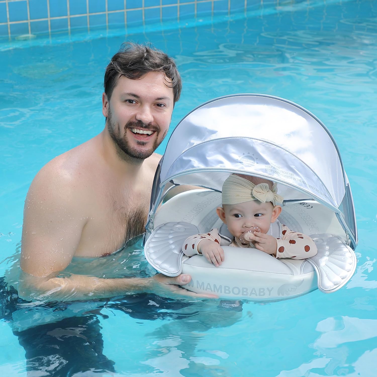 Thumbnail 5 de Mambobaby Float Add Tail Swim Float for Baby (Limited Global Silver Edition)