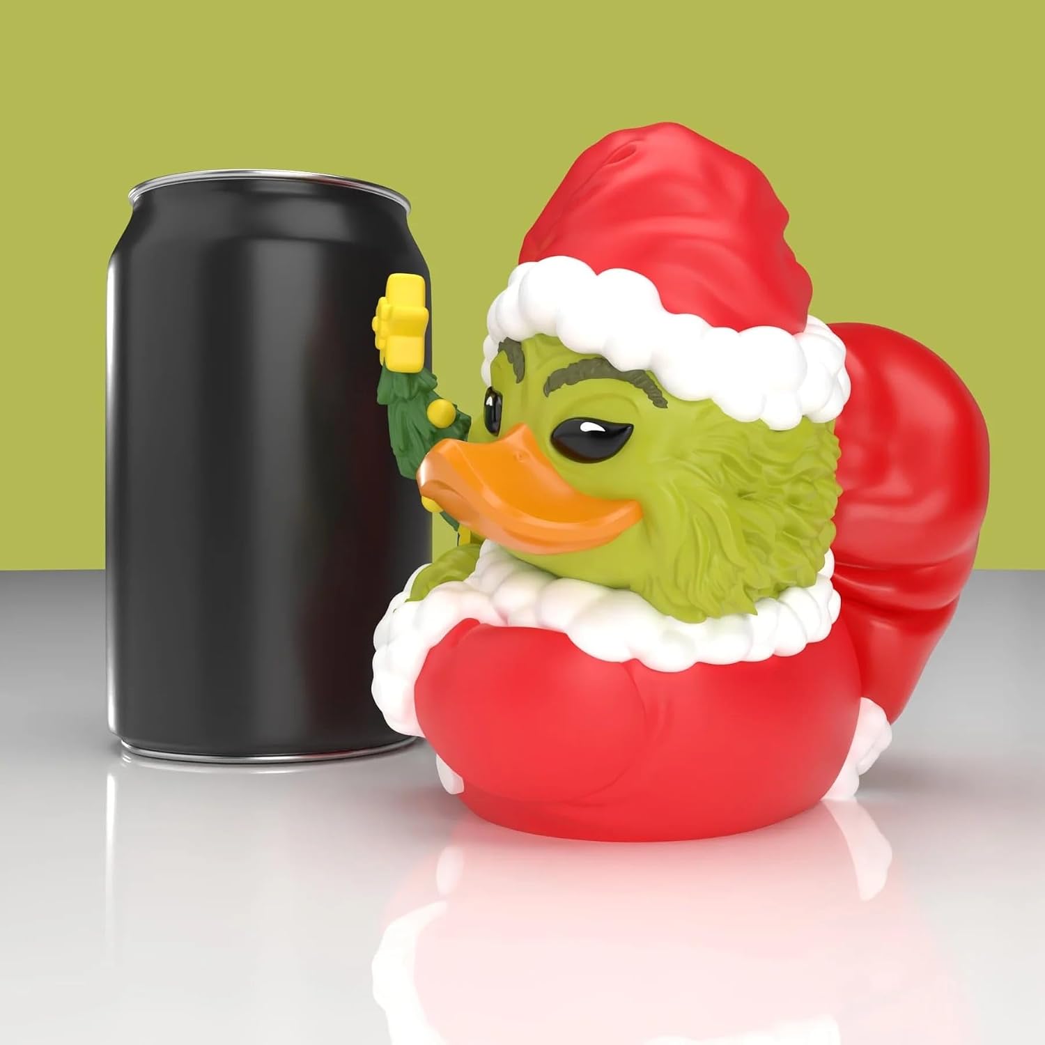 Thumbnail 6 de TUBBZ Erstausgabe: Der Grinch – Santa Outfit Grinch als Cosplaying-Gummiente Vinylfigur