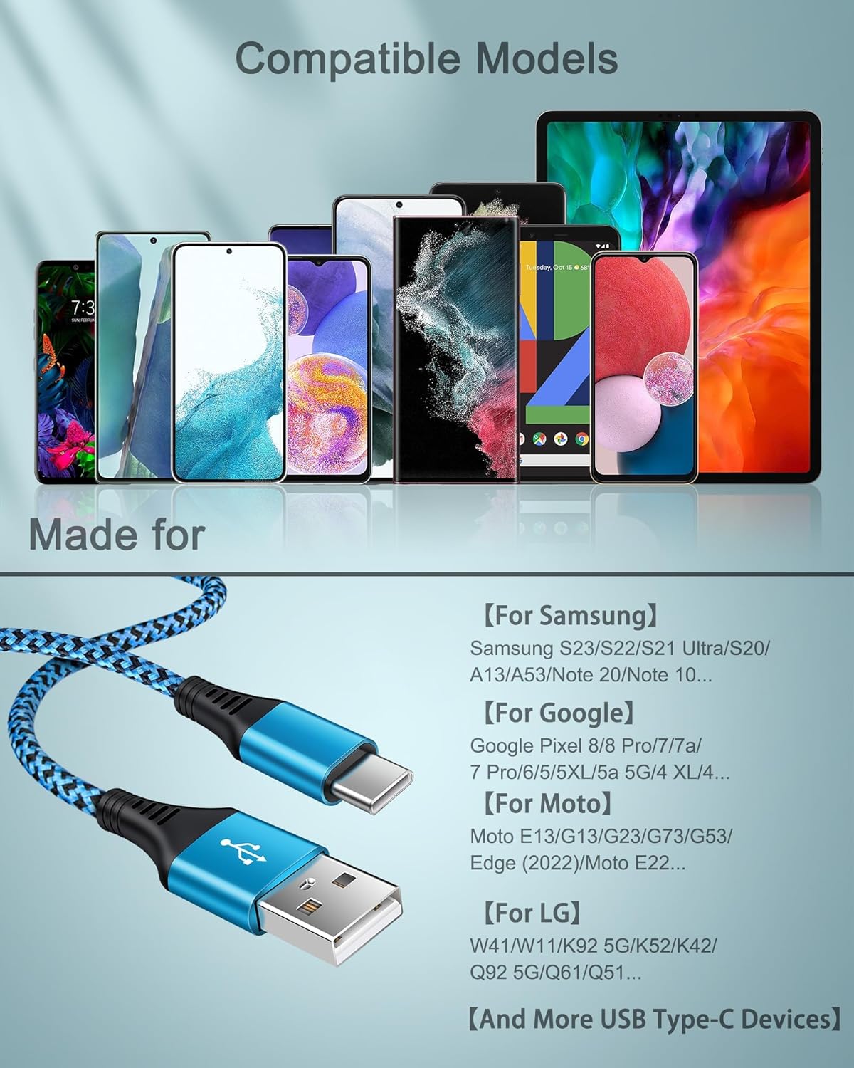 Thumbnail 6 de USB Type C to A 6ft 4-Pack
