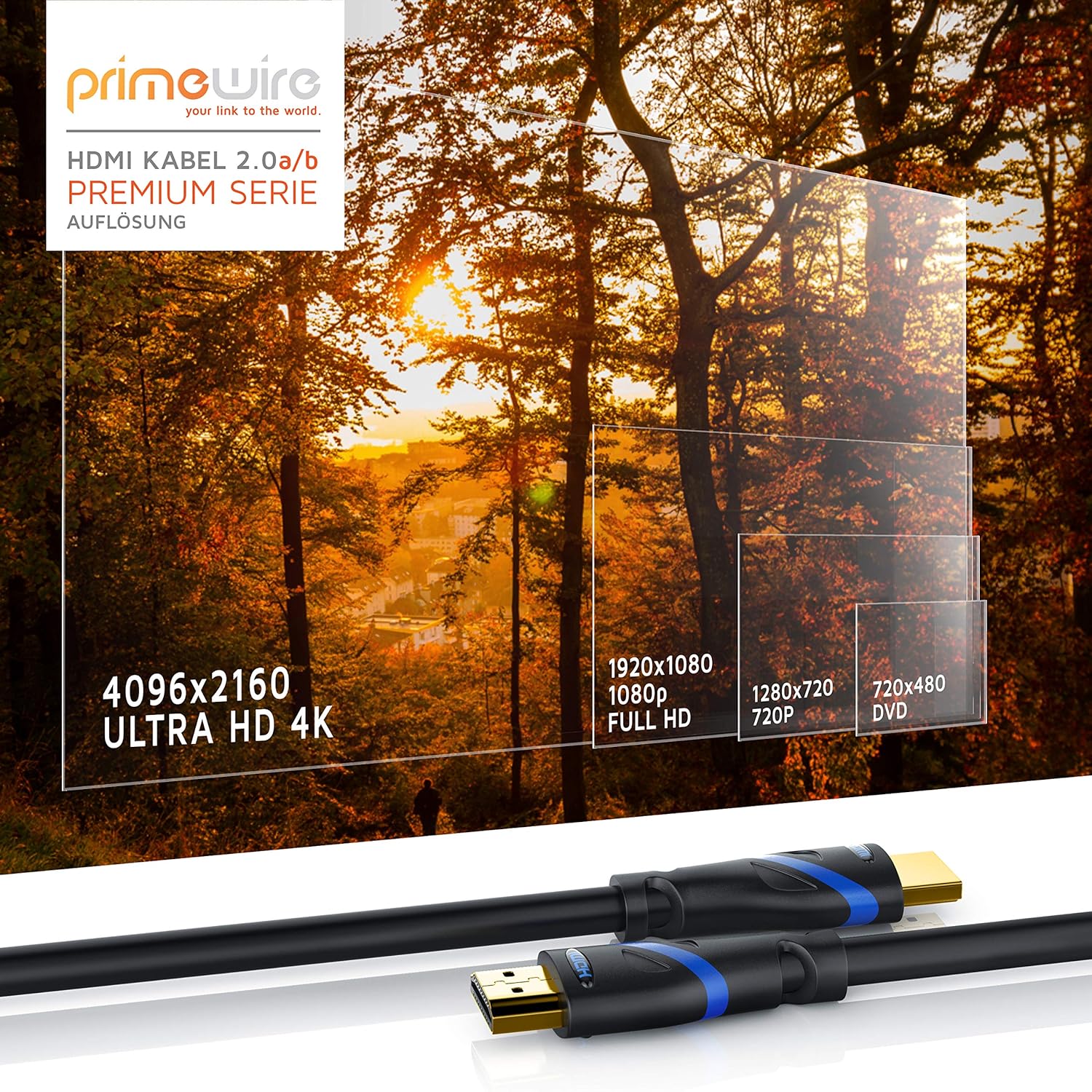 Thumbnail 5 de CSL HDMI 2.1 Kabel 4 m — 48 Gbps
