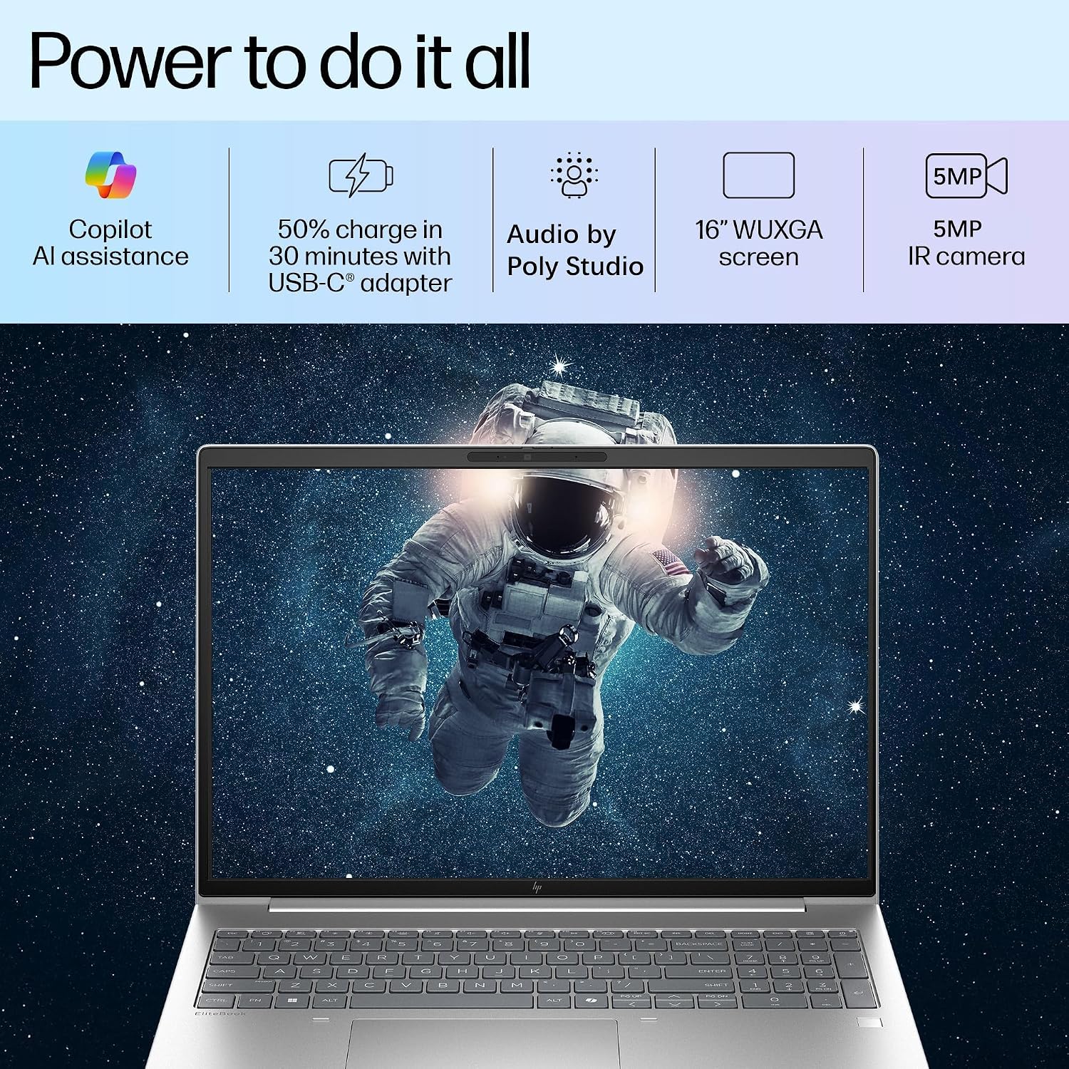 Thumbnail 2 de HP business laptop 16-inch