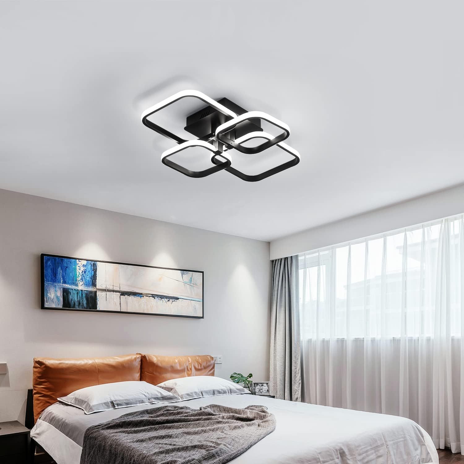 Detalle de Comely plafoniera LED 60W 6500K 6750LM