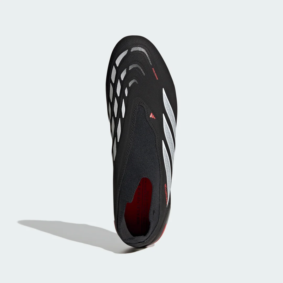 Detalle de Bota de fútbol sin cordones Predator League para césped natural seco de Adidas