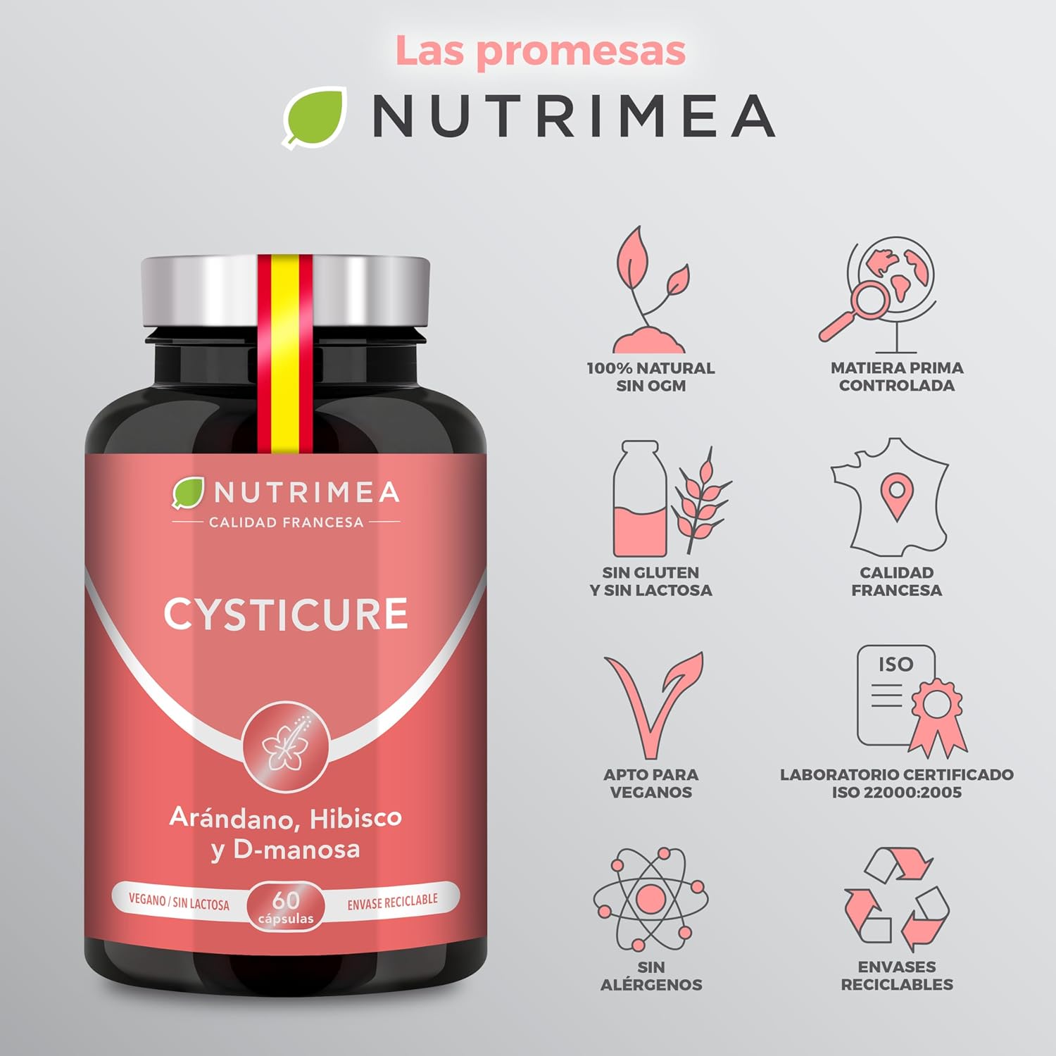 Thumbnail 6 de CYSTICURE Nutrimea 60 cápsulas