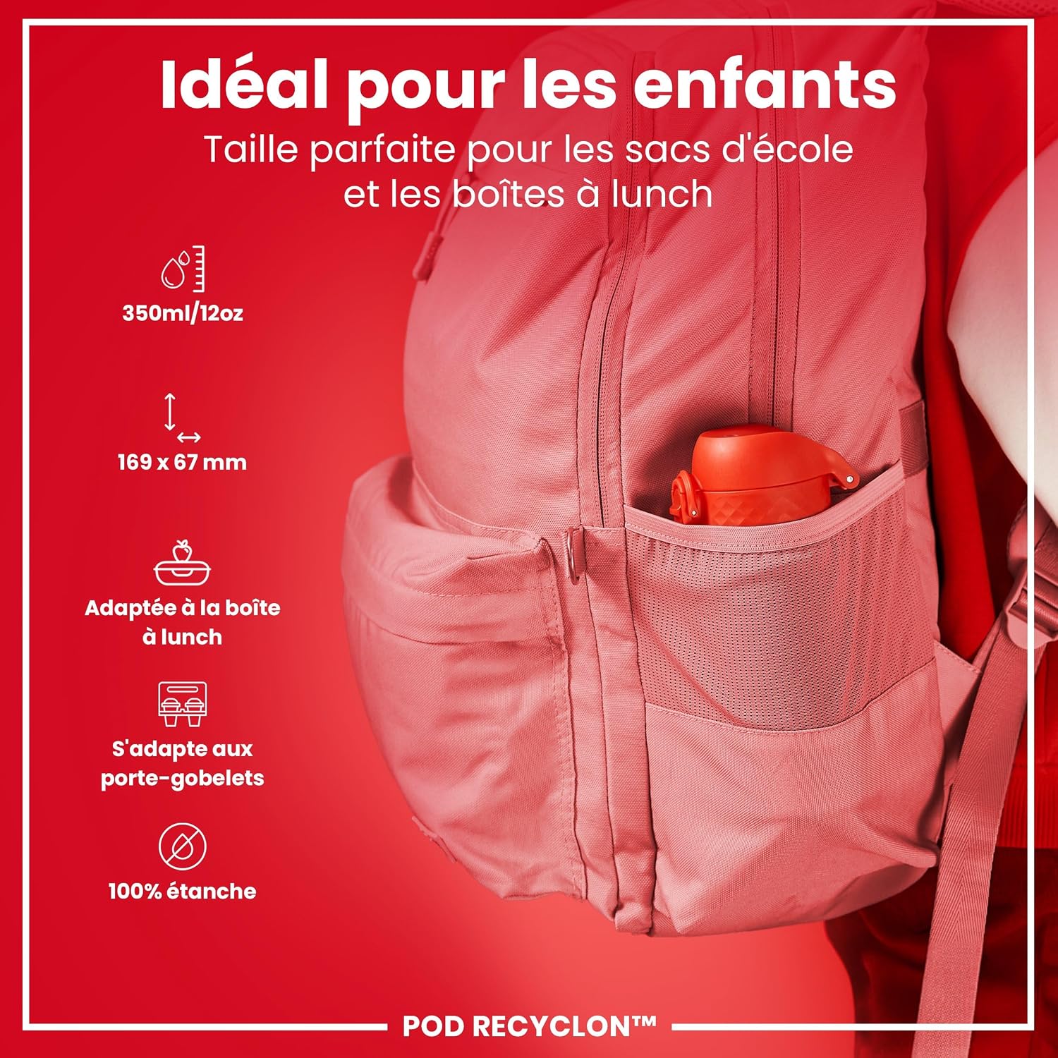 Thumbnail 2 de Ion8 Gourde enfant 350 ml 🚰