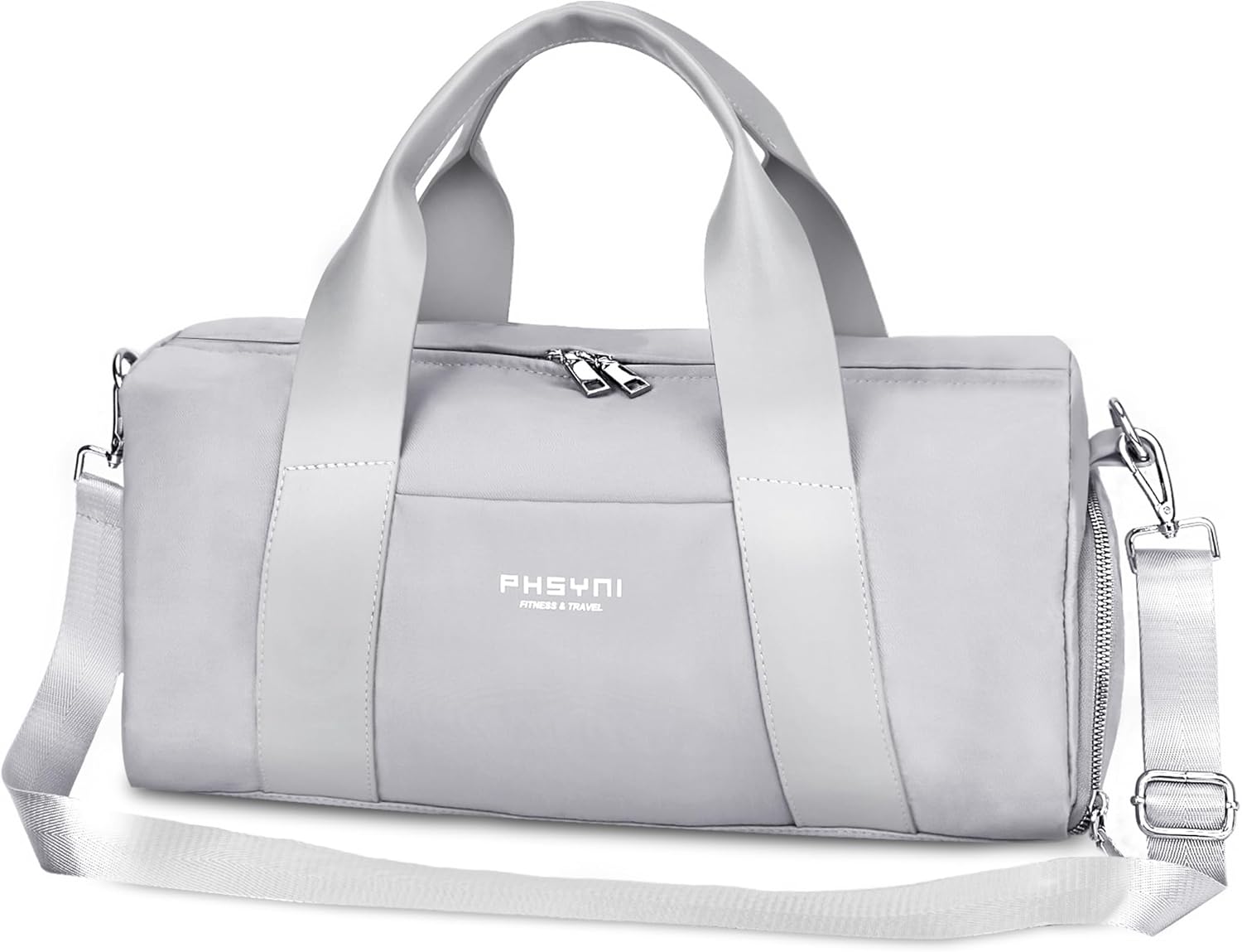 Detalle de Sac de sport et de voyage 16 pouces pour femmes et enfants – 15 L avec compartiment chaussures et poche humide