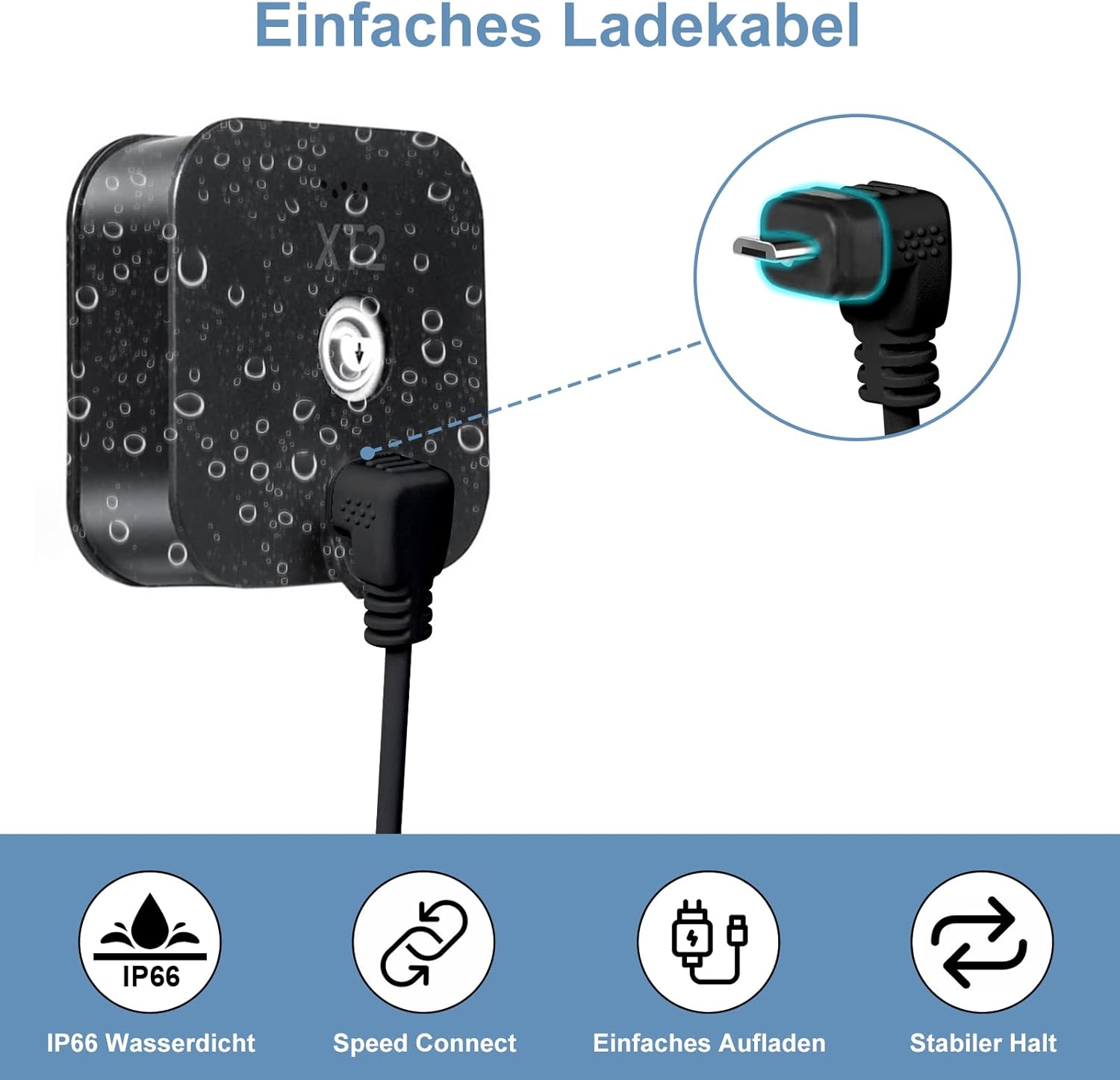 Thumbnail 1 de 7 m Magnetisches Ladekabel und Adapter für Blink Outdoor (3. Generation) & Blink XT/XT2 – wetterfestes Verlängerungskabel
