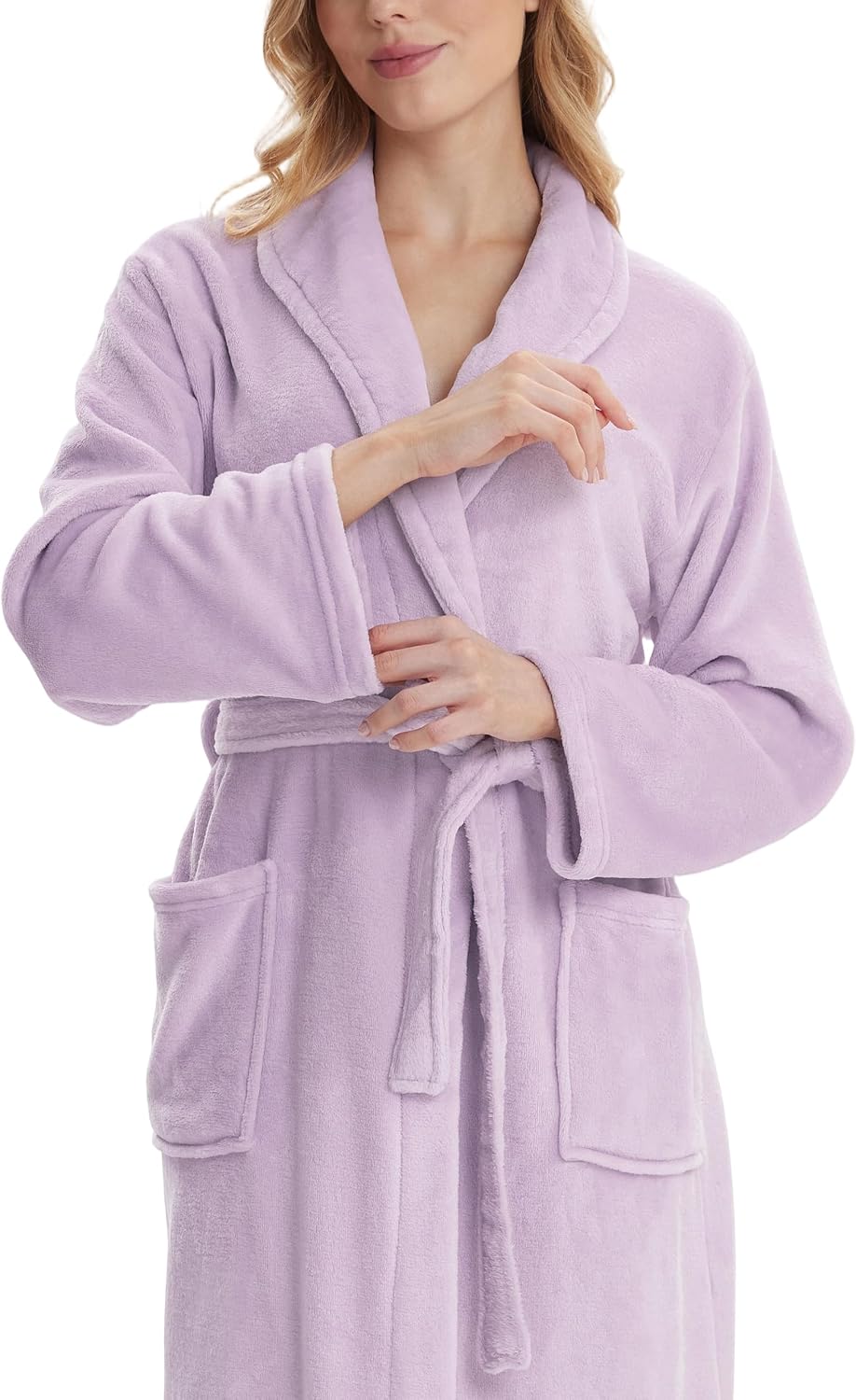 Detalle 2 de Eonkasp Plush Robe for Women 🧖♀