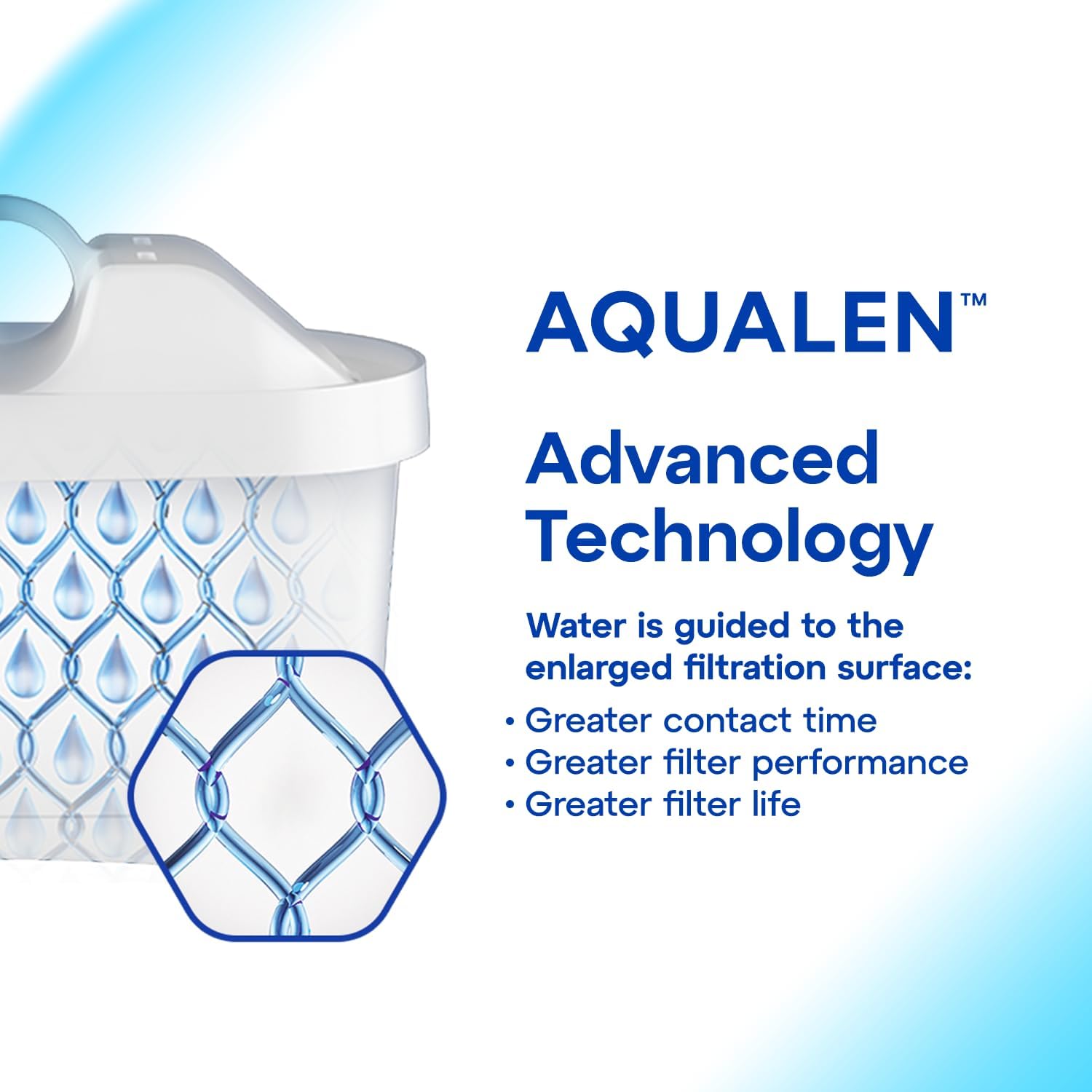 Thumbnail 6 de AQUAPHOR 522664 – czarny szklany dzbanek filtrujący 2,5 l z wkładem MAXFOR+