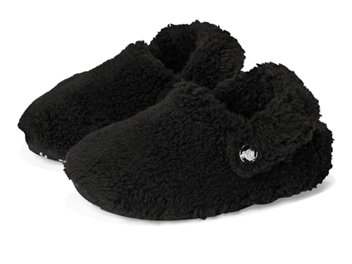 Detalle de Crocs Classic Cozzzy Slipper for Toddlers – Black, UK 4