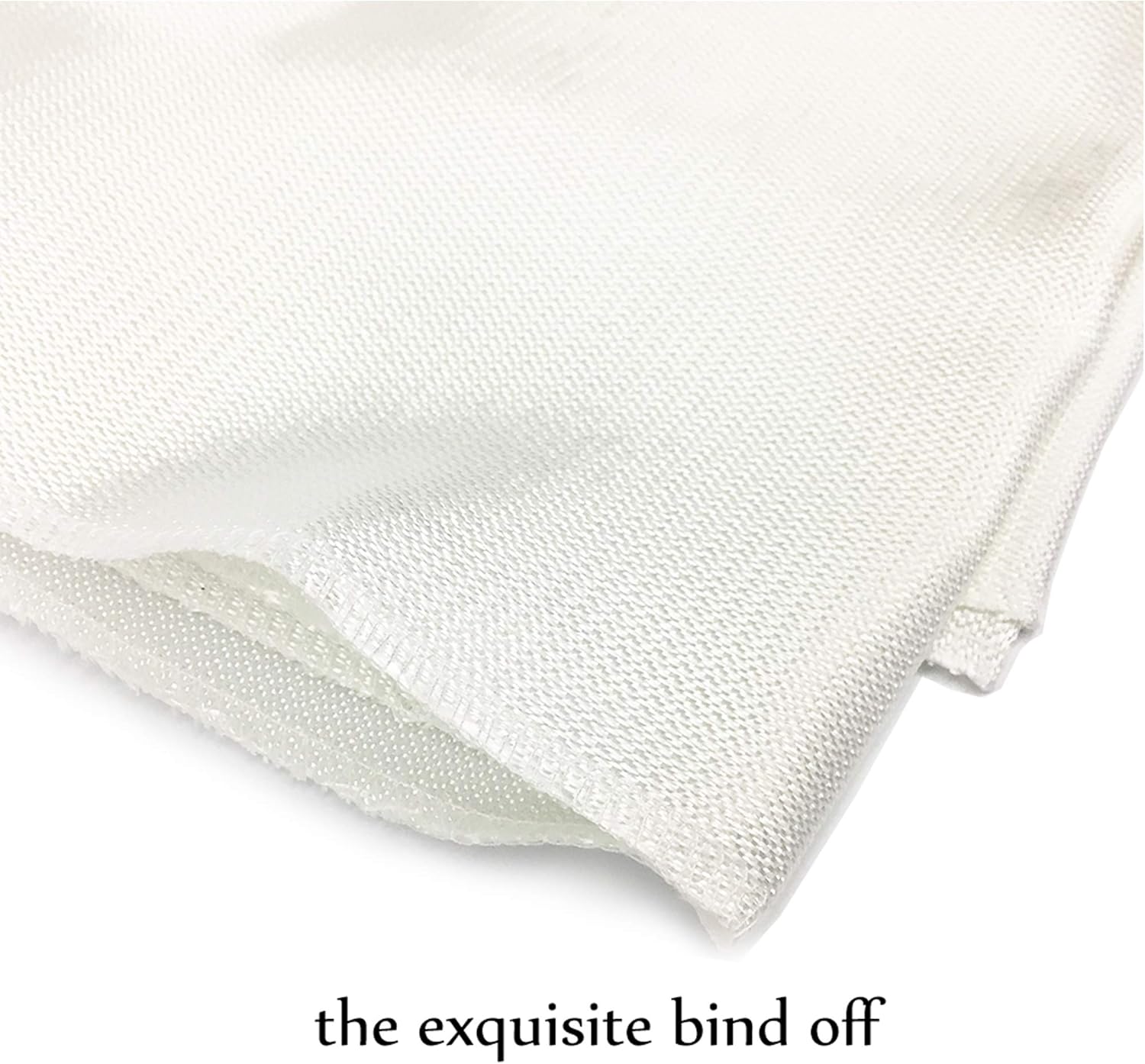 Detalle de FYJENNICC Fibreglass Fire Blanket (with flame-retardant cotton tapes), 39.3×39.3 inches, 4-pack