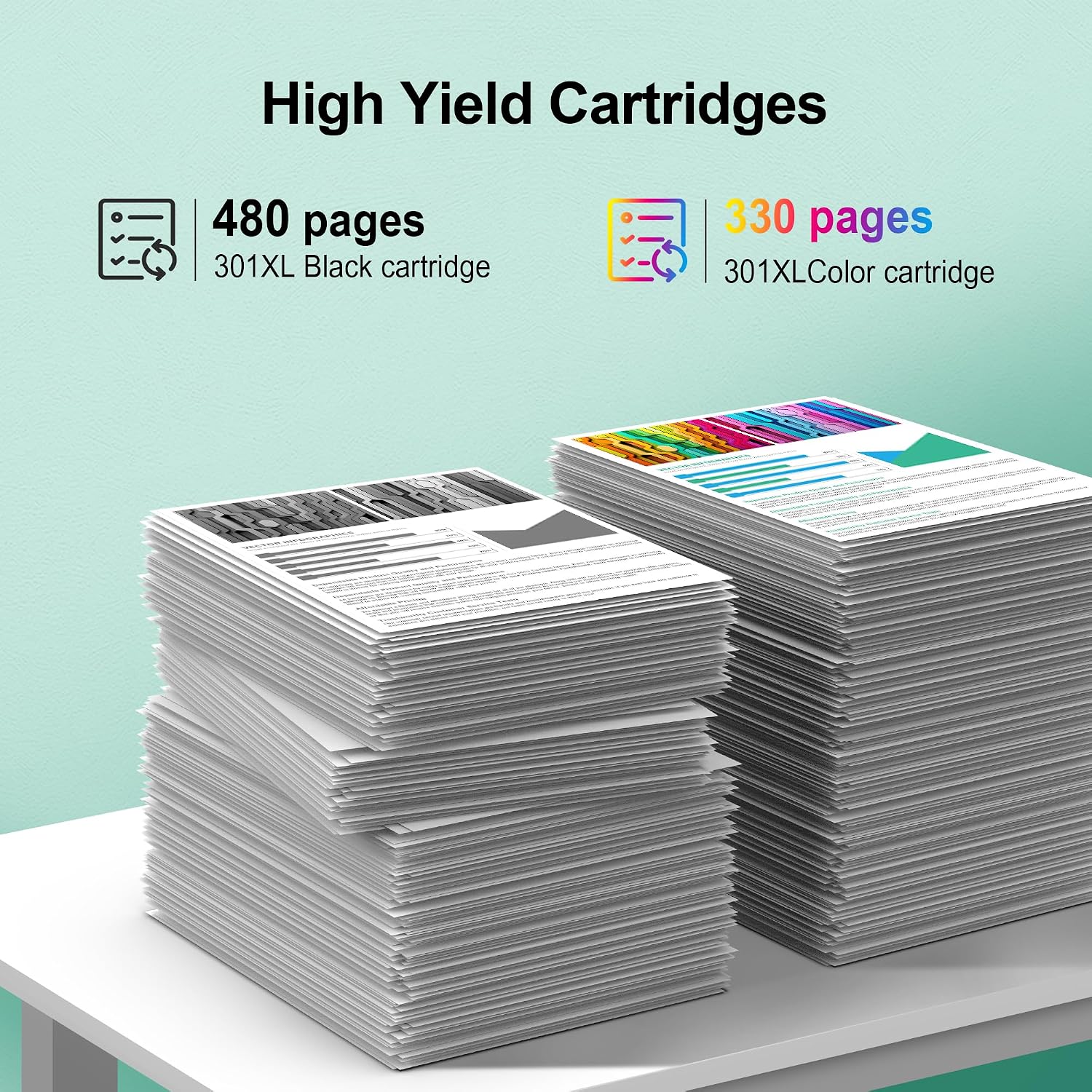 Thumbnail 2 de Salols 301 XL Black & Colour Ink Cartridges 2-Pack
